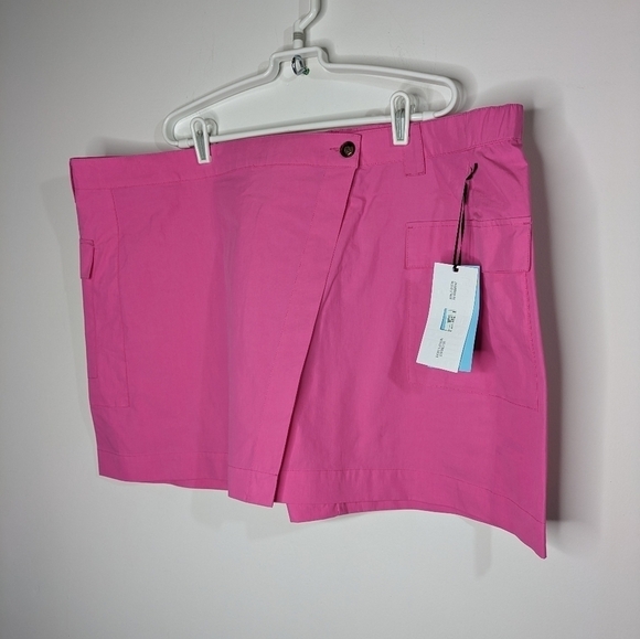 ✨3/$15  NWT Future Collective Target pink mini skirt 24 - Picture 2 of 8
